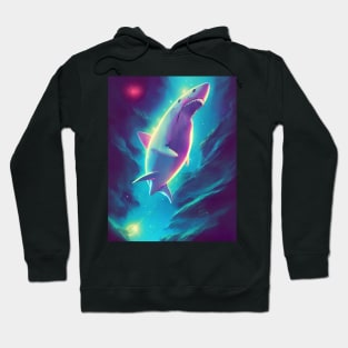 Alien Shark T-Shirt Hoodie